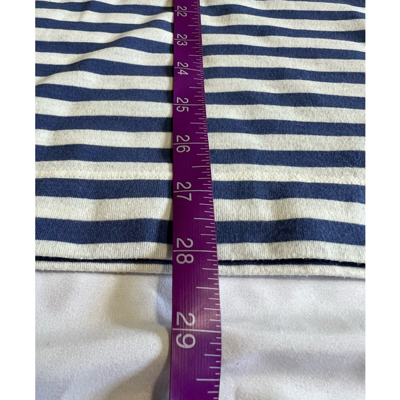 Cutter & Buck Dri-Release Blue and White Striped Short Sleeve Polo, Size M - Picture 10 of 10